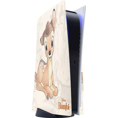 Disney Bambi Sketched Portrait PS5 Console Skin